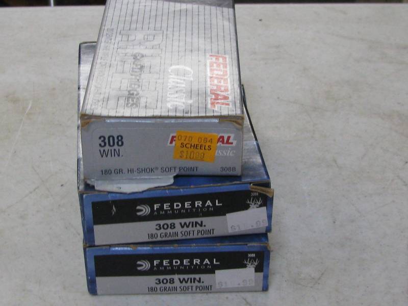 lot 17 image: Federal 308 Win Ammunition