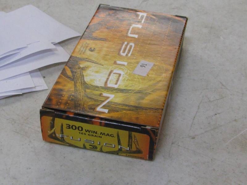 lot 24 image: Fusion 300 Win Mag Ammunition