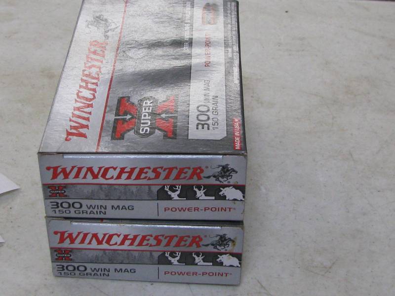 lot 25 image: Winchester 300 Win Mag Ammunition