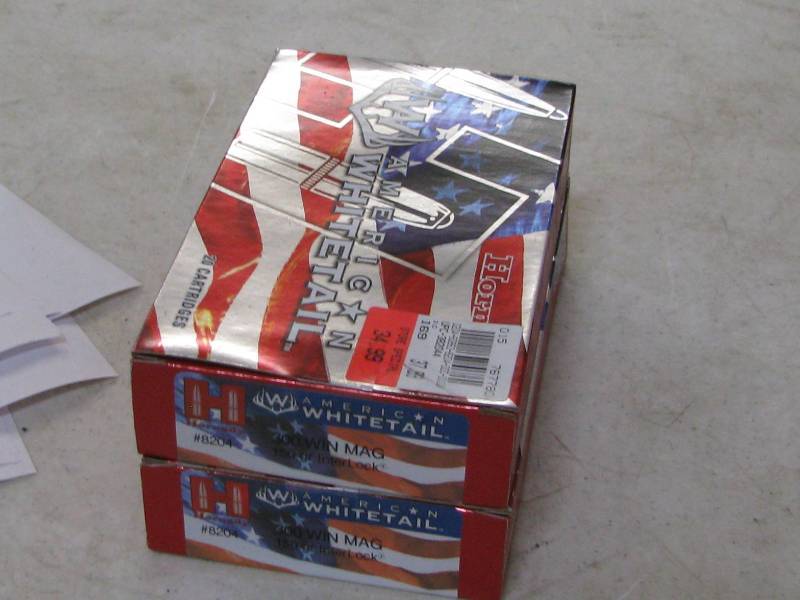 lot 26 image: Hornady 300 Win Mag Ammunition