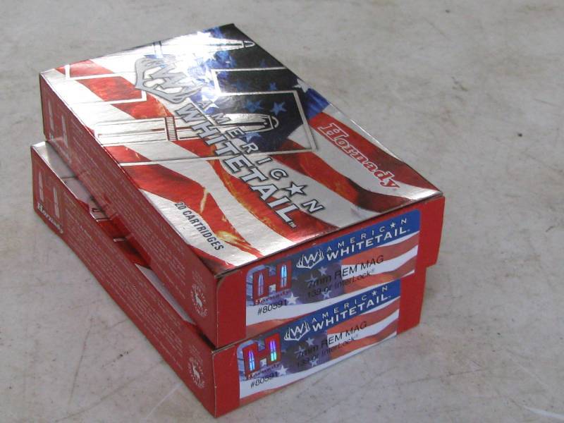 lot 29 image: Hornady 7MM Rem Mag Ammunition