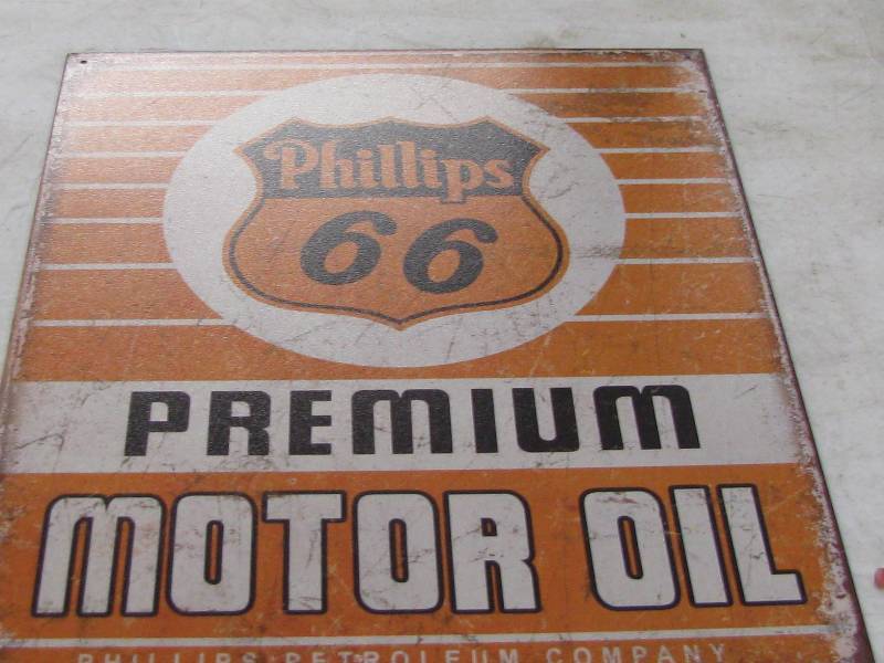 lot 52 image: Phillips 66 Sign