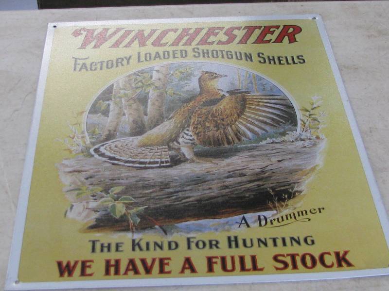 lot 59 image: Winchester Drummer Sign