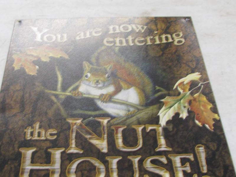lot 60 image: Nut House Sign