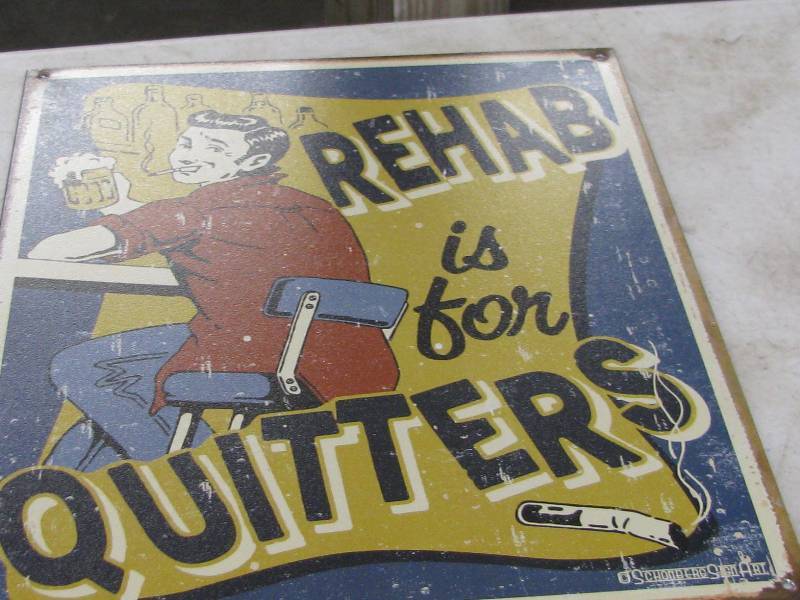 lot 79 image: Rehab Sign