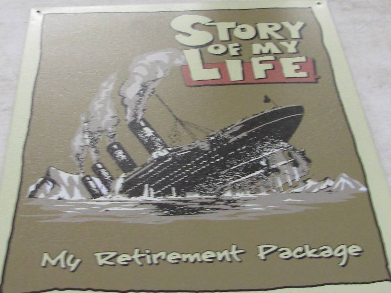 lot 85 image: Story of my Life Sign