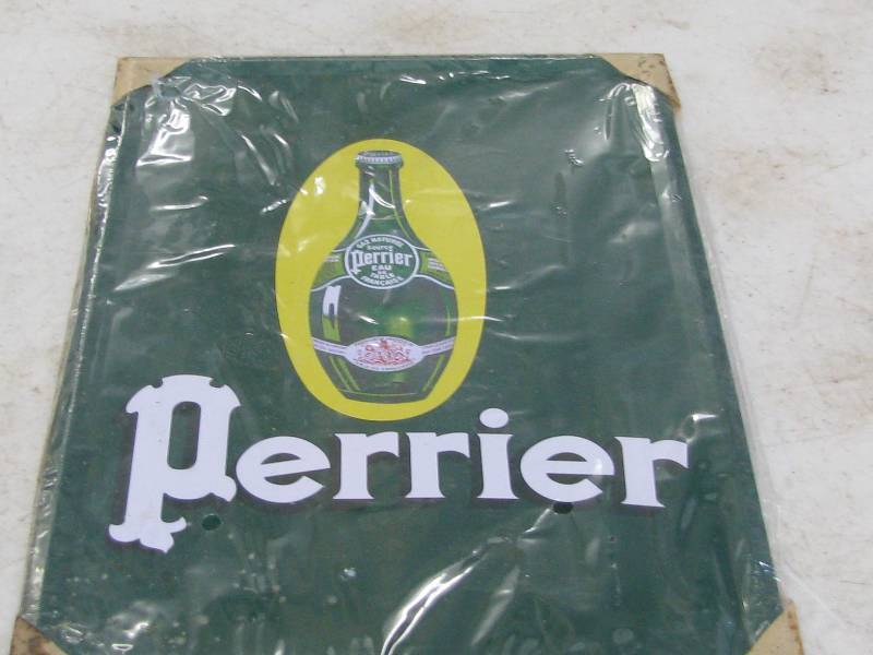 lot 105 image: Perrier Sign