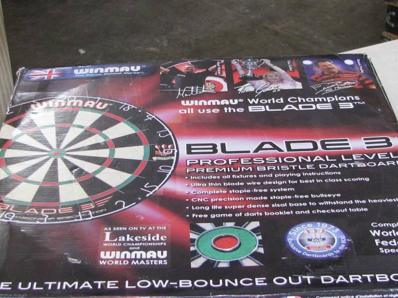 lot 106 image: Blades 3 Dart Board