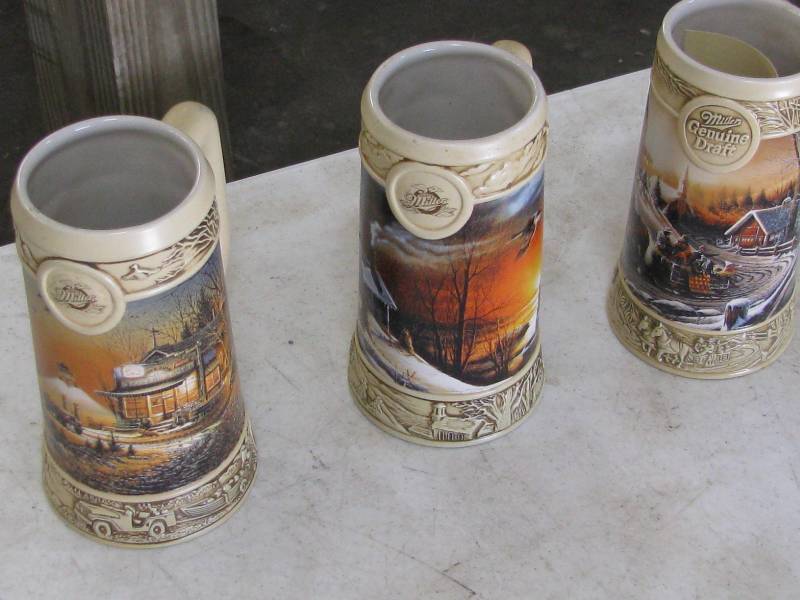 lot 126 image: Miller Beer Steins