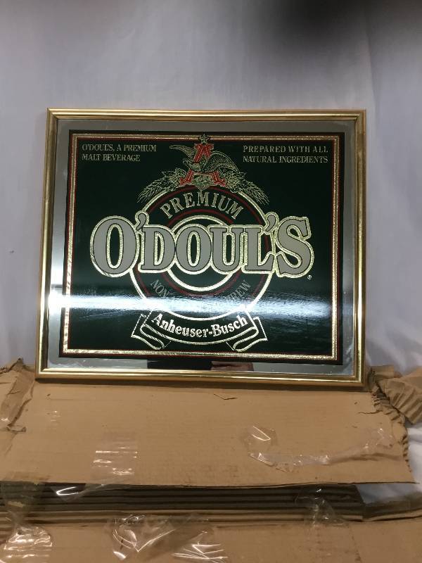 lot 25 image: Vintage - Odouls Non - Alcoholic Brew - Mirror