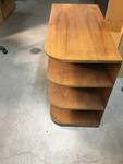 lot 50 image: Vintage Small desk with shelves on side Solid wood