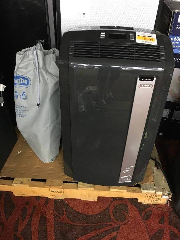 Delonghi Pacan125HPEKC Portable Air Conditioner, Retail $399.99