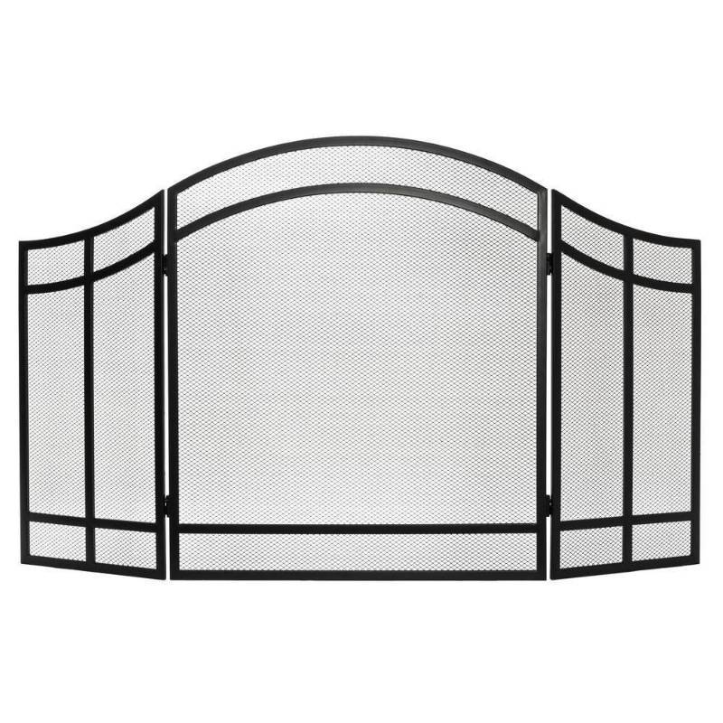 lot 8 image: Home Decorators Collection Salishan 3 Panel Fireplace Screen X 14