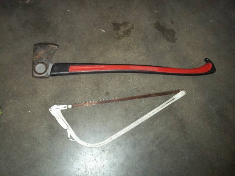 Axe and Saw
