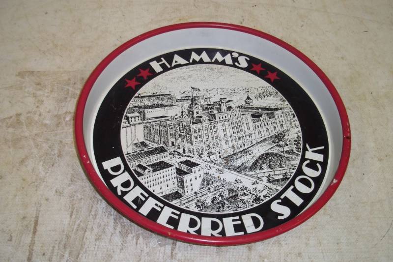 Hamms Round Tin