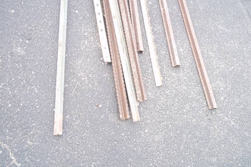 11 Steel Fence Posts