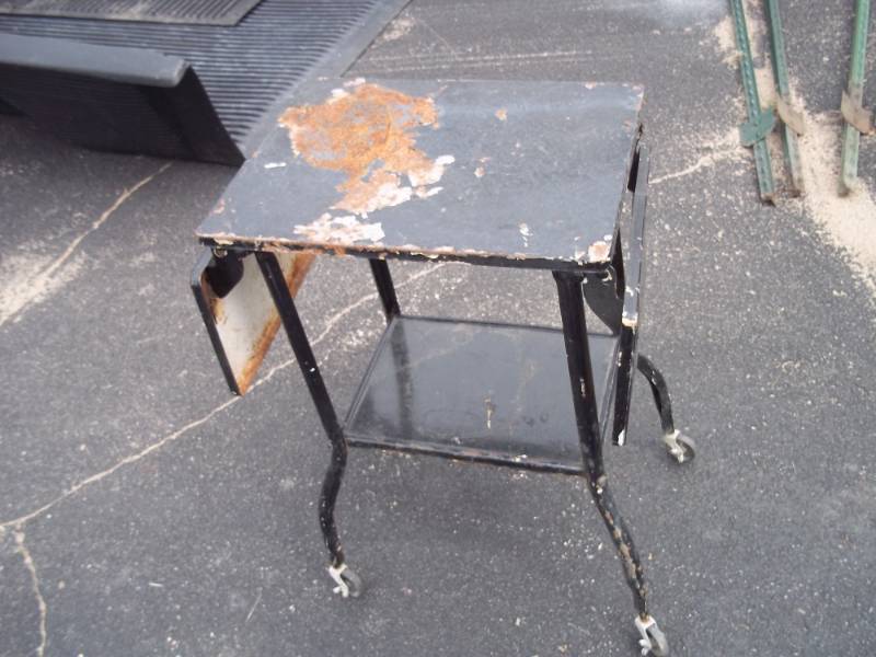Vintage Folding Typewriter table