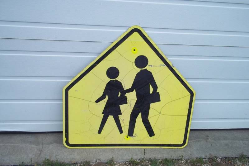 Cross Walk Sign