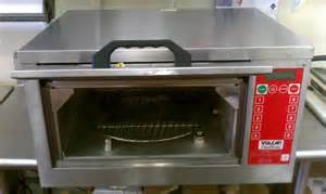 lot 27 image: Vulcan, Mod #VFBMW2, speed cook oven, NSF, microwavecombi-cook  208 volts, 63 kw, 1 ph, 30x15x18H.