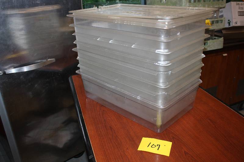 lot 107 image: Full Size Containers