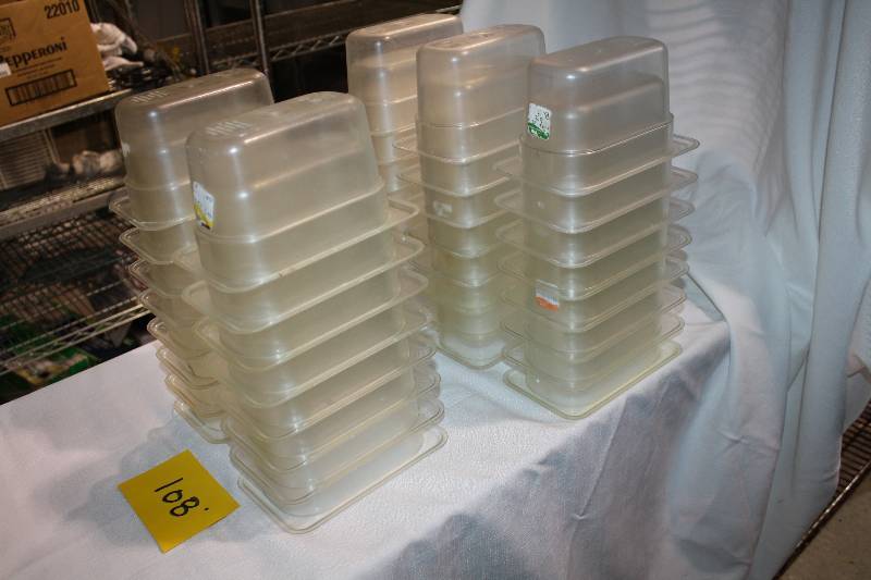 lot 108 image: 19 Size Containers