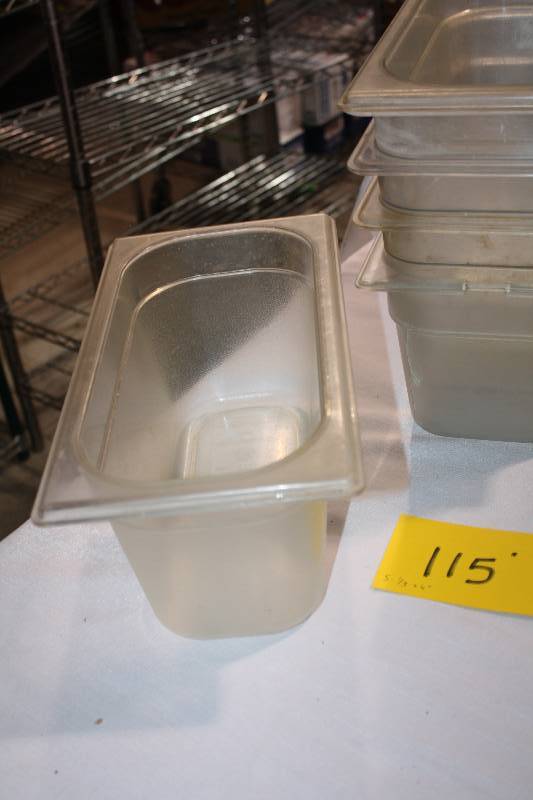 lot 115 image: 13 x 6 Containers