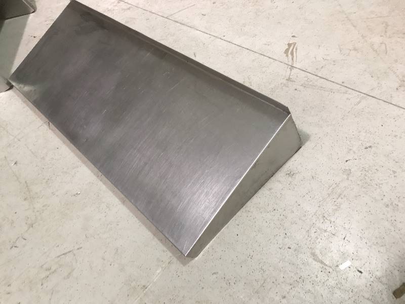 lot 142 image: 5 foot Stainless Steel Shelf