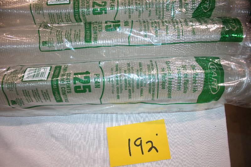 lot 192 image: Dart PL4N and Solo Cups