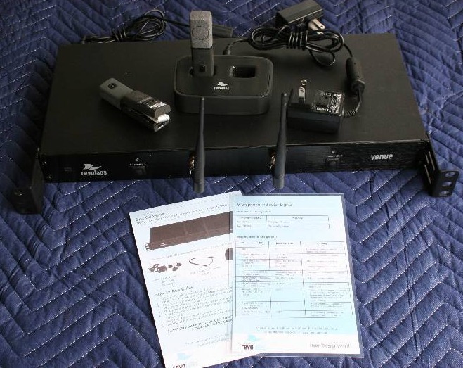 lot 31 image: Revolabs Wireless Microphone System