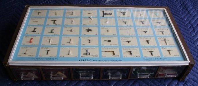 lot 55 image: Record Player Needles and Display Case
