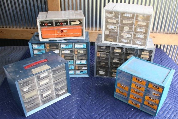 lot 56 image: Hardware Containers