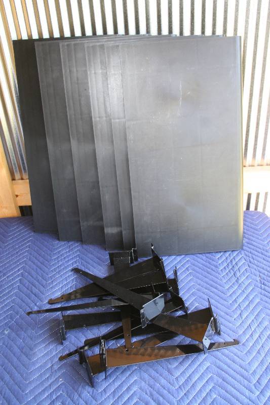 lot 159 image: Slatboard Shelves
