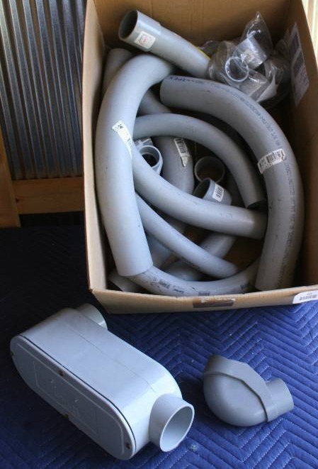 lot 168 image: Large Plastic Conduit