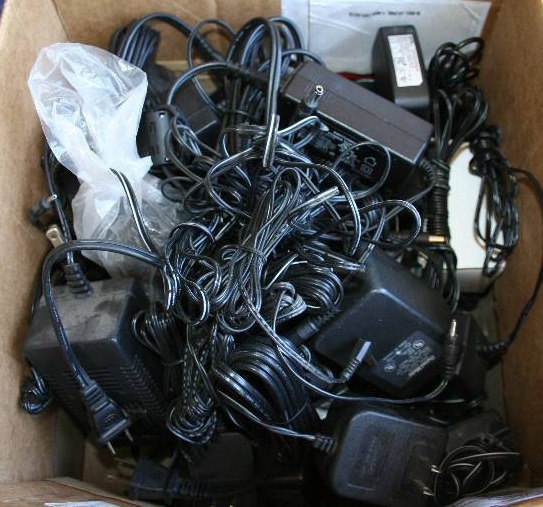 lot 186 image: Box of Adapters