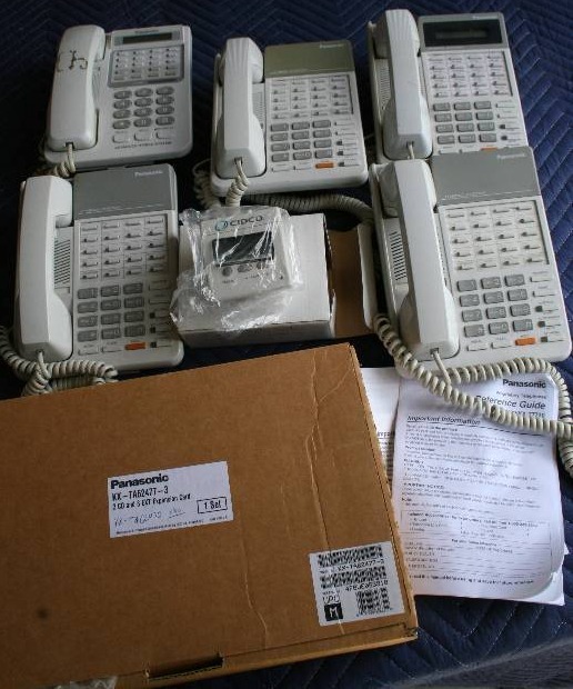 lot 211 image: Business Phones and Extension Expansion Card