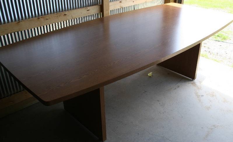 lot 240 image: Wooden Conference Table