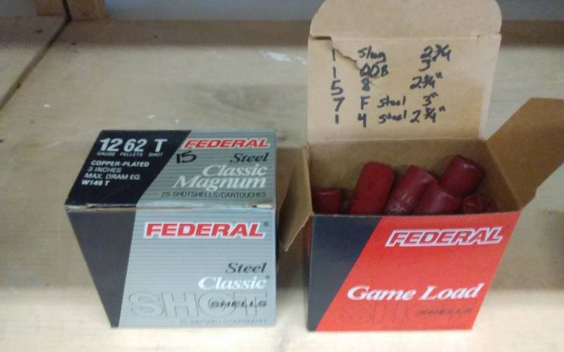 lot 7 image: 1-Box 15 Count 12 Ga. 3 Inch T-Shot,  1-Box 15 Count Assorted