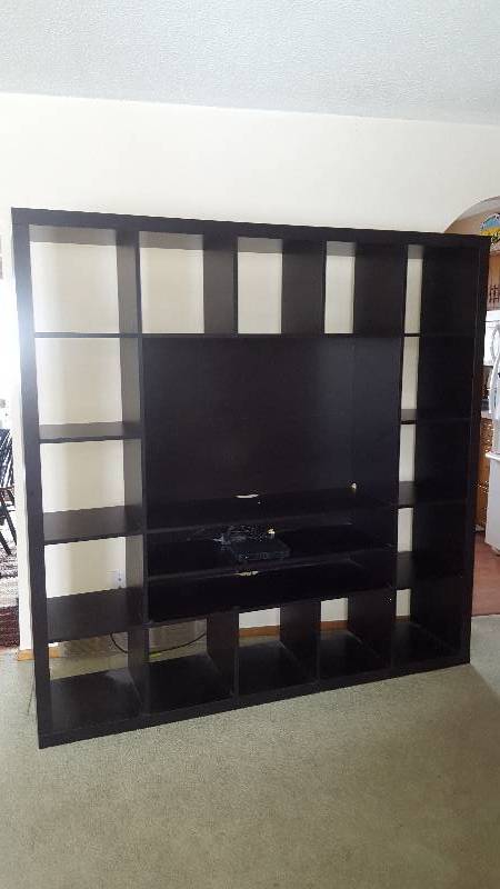 lot 2 image: Ikea Modular ShelvingTVMedia Center