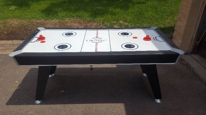 Life Max Air Hockey Table New Crack On One End From Lifting