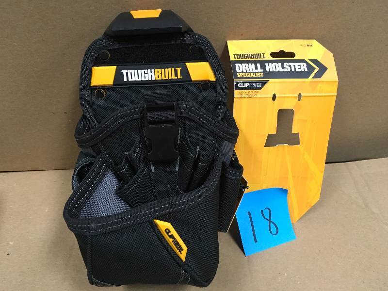 TOUGHBUIL Specialist Drill Holster, Black