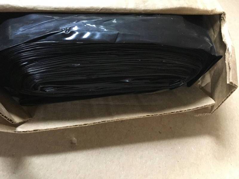 Husky 4 ft. x 100 ft. Black 4 mil Plastic Sheeting