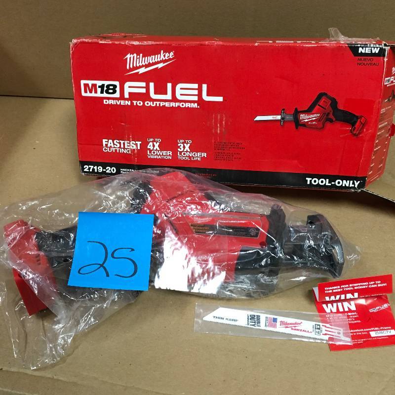 Milwaukee M18 FUEL 18-Volt Lithium-Ion Brushless Cordless HACKZALL Reciprocating tool Only