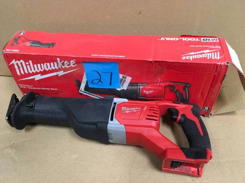 Milwaukee M18 18-Volt Lithium-Ion Cordless SAWZALL Reciprocating Saw (Tool-Only)