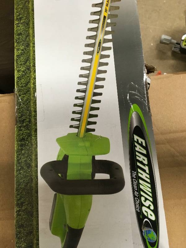 Earthwise 20 in. 20-Volt Lithium-Ion Cordless Electric Hedge Trimmer