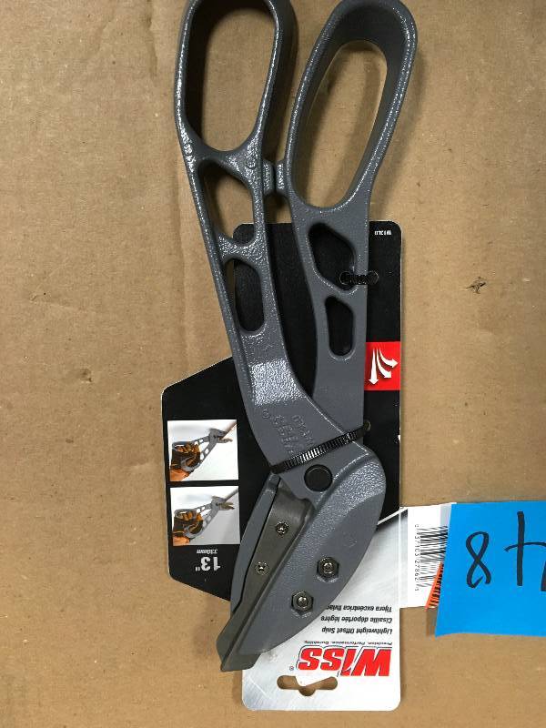 WISS LIGHTWEIGHT SNIP, OFFSET, 13 (4 Each) W13LO