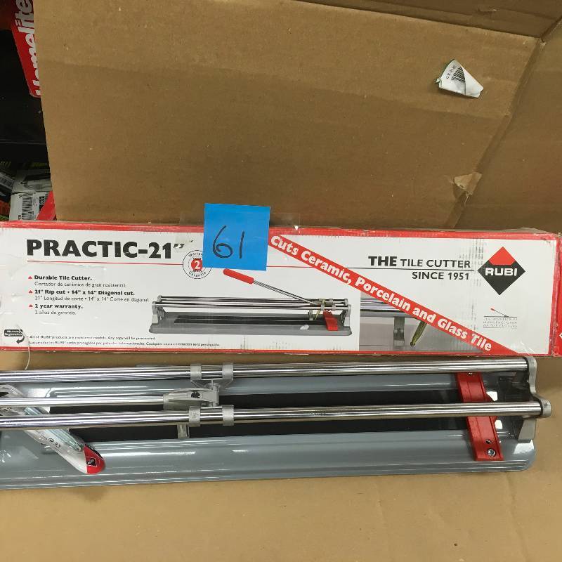 Rubi Practic 21 in. Tile Cutter
