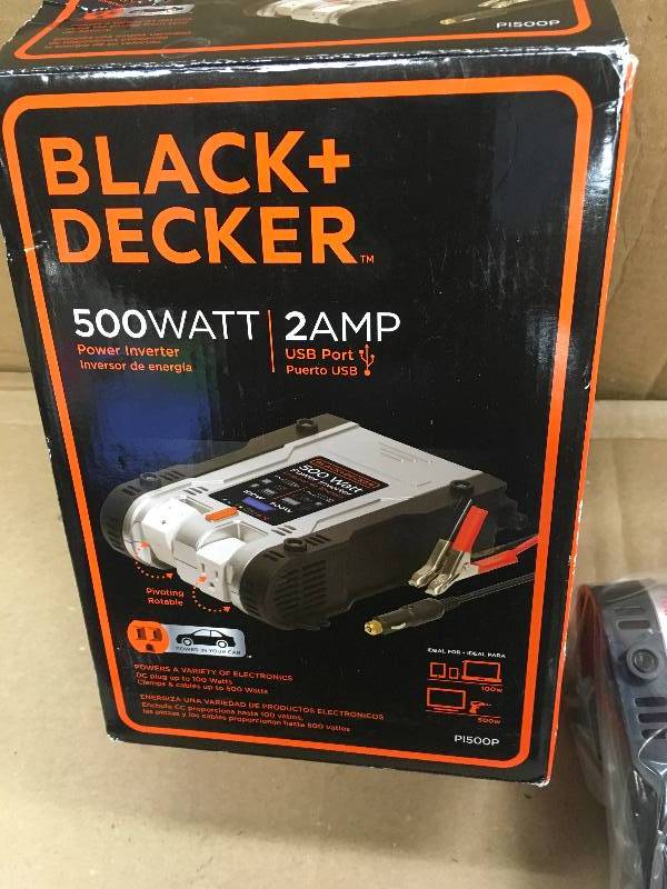 Black and Decker 500-Watt Power Inverter