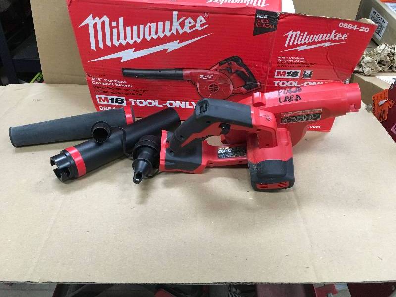 Milwaukee M18 18-Volt Lithium-Ion Cordless Compact Blower (Tool-Only)