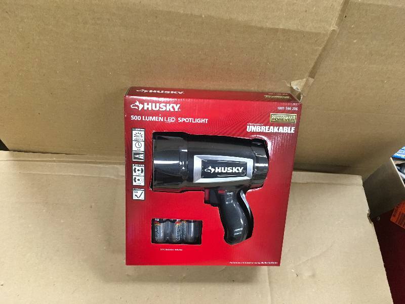 Husky 500 Lumen LED Compact Unbreakable Spotlight