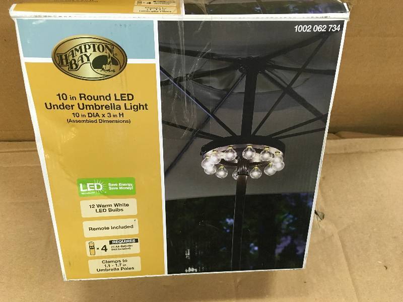 Hampton Bay 10 in. Umbrella Lighting